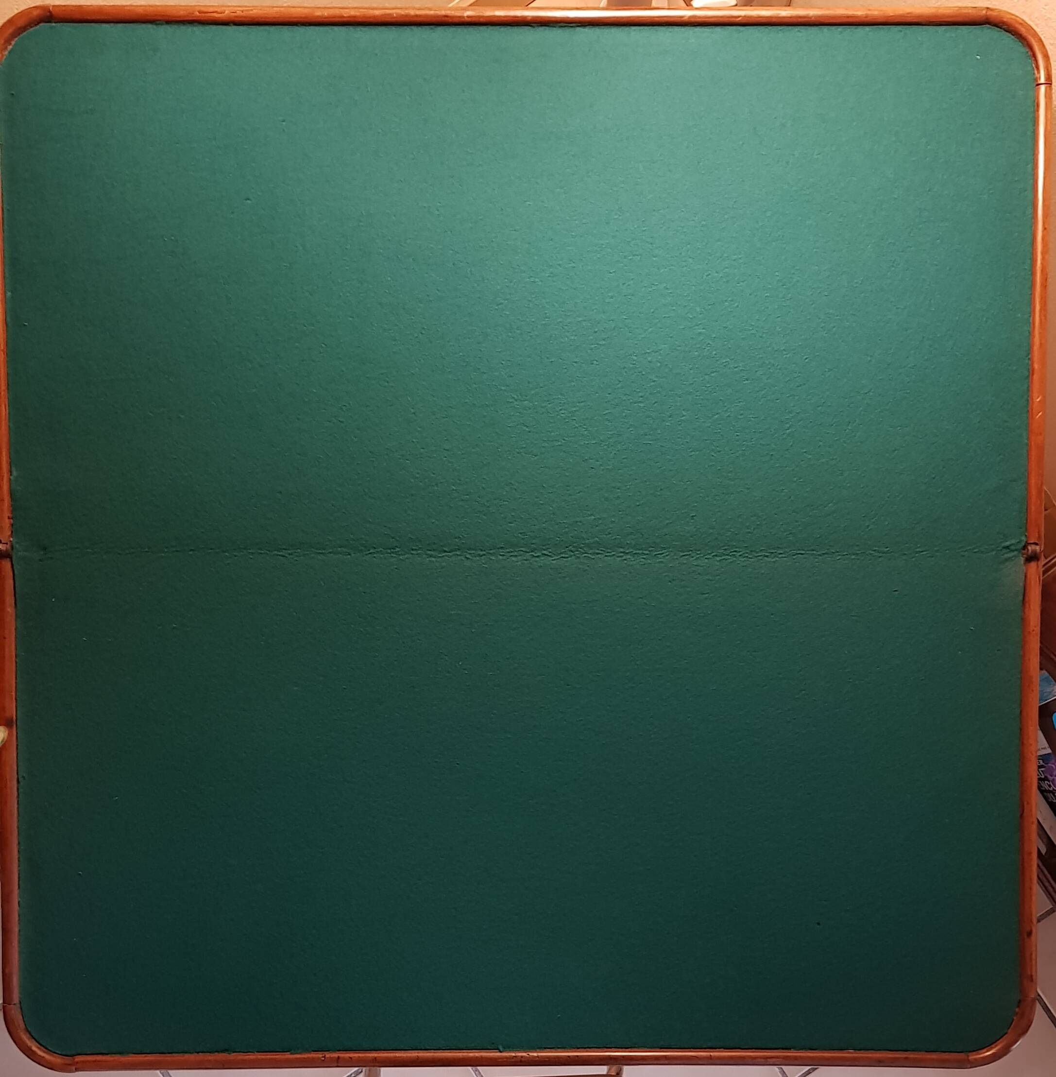 wooden and marquetry game table