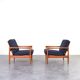 Mid-Century Oak Kolding Armchairs by Erik Wørts for IKEA, 1960s, Set of 2