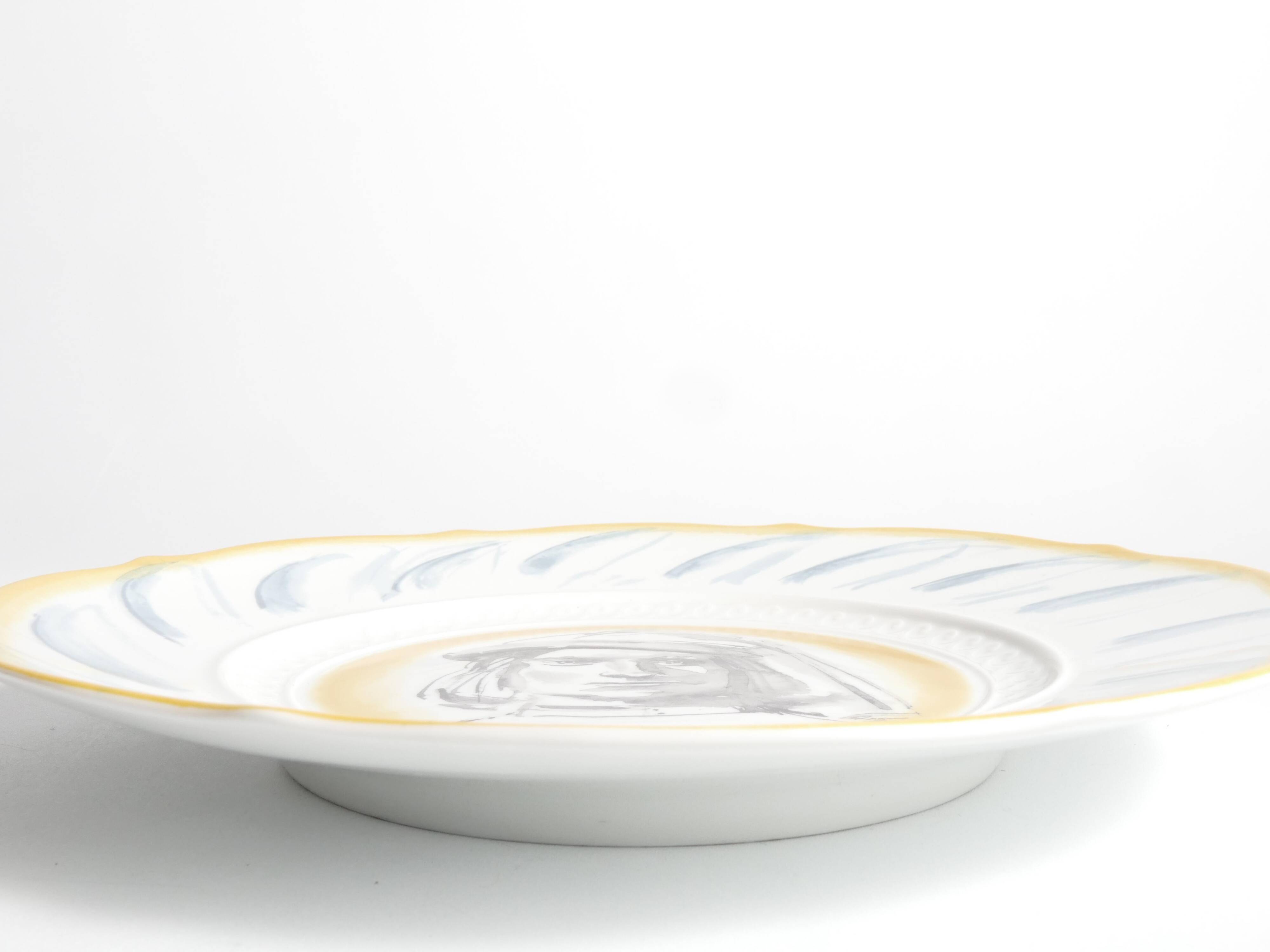 “Lorenzo il Magnifico” Wall Plate by Luciano Guarnier for Richard Ginori, Italy