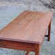 Farm table early 20th century 3 spacer drawers 180cm