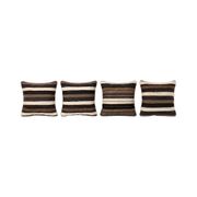Lot de 4 housses de coussin kilim vintage 47x50 cm