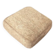 Pouf coussin de sol carré en raphia jute naturel bohème