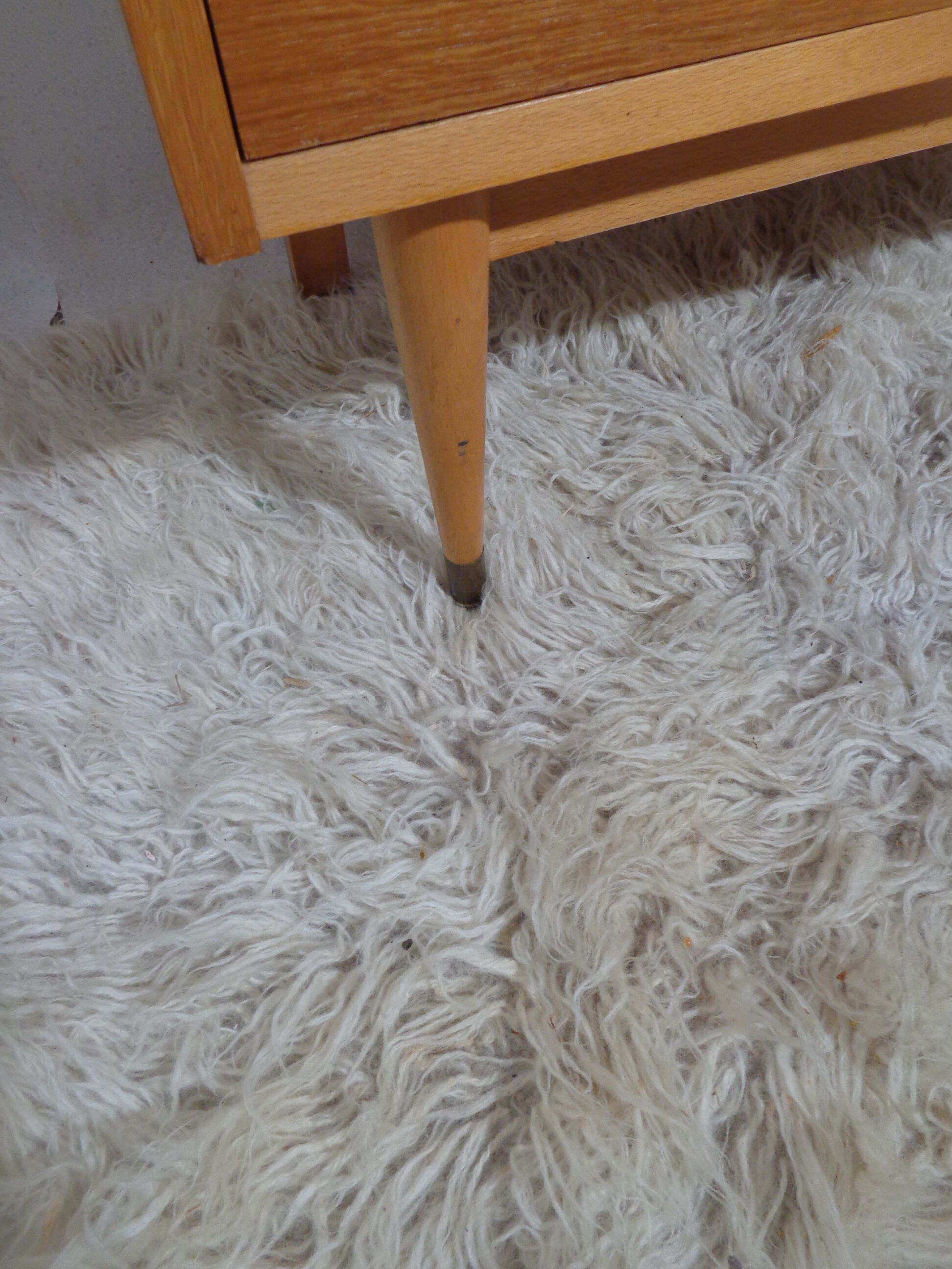 Vintage chest of drawers from the 60s honey color