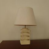 Travertine lamp from the 60s and 70s