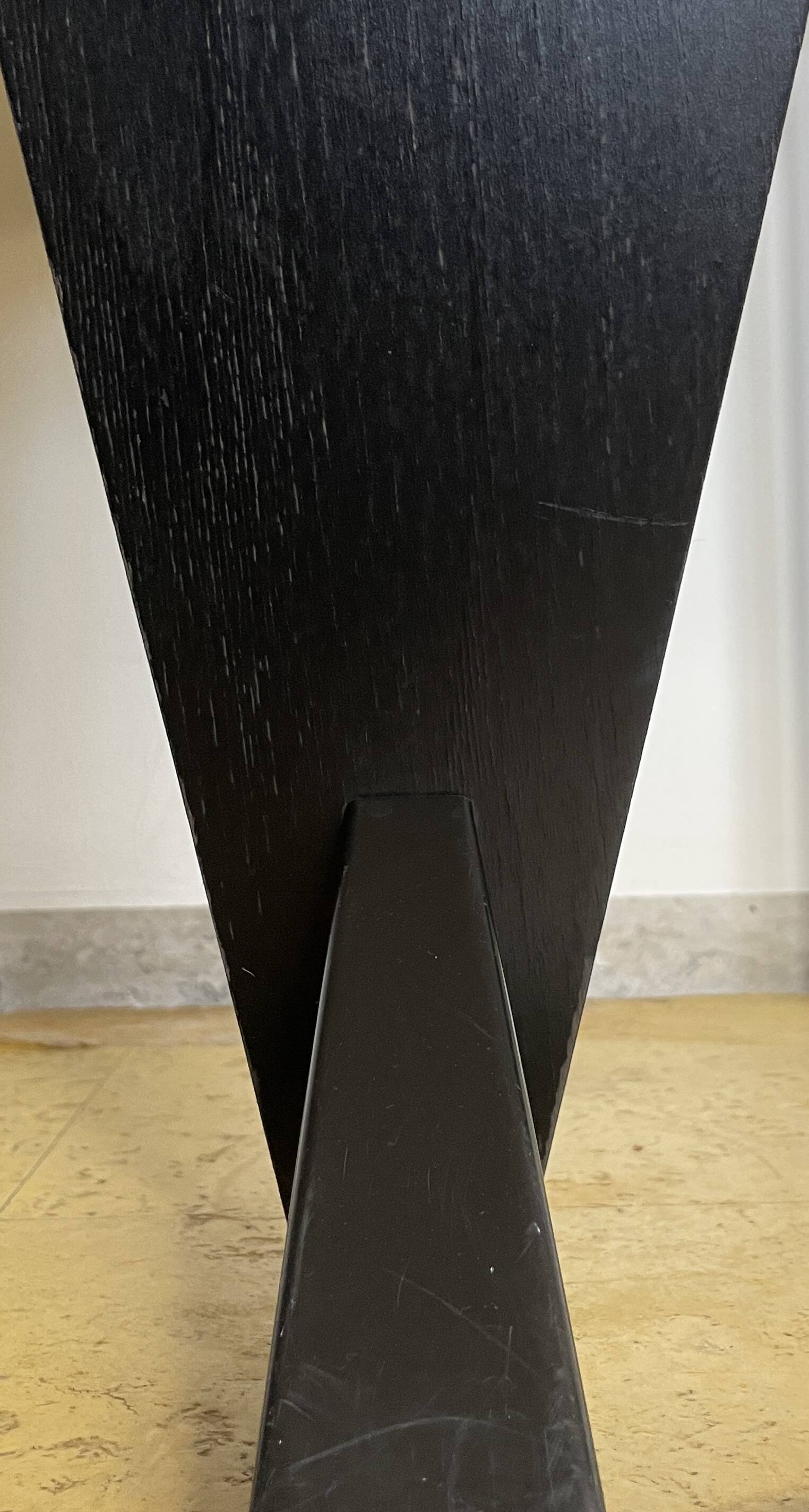 Set of 6 black Zino Memphis chairs for Harvink