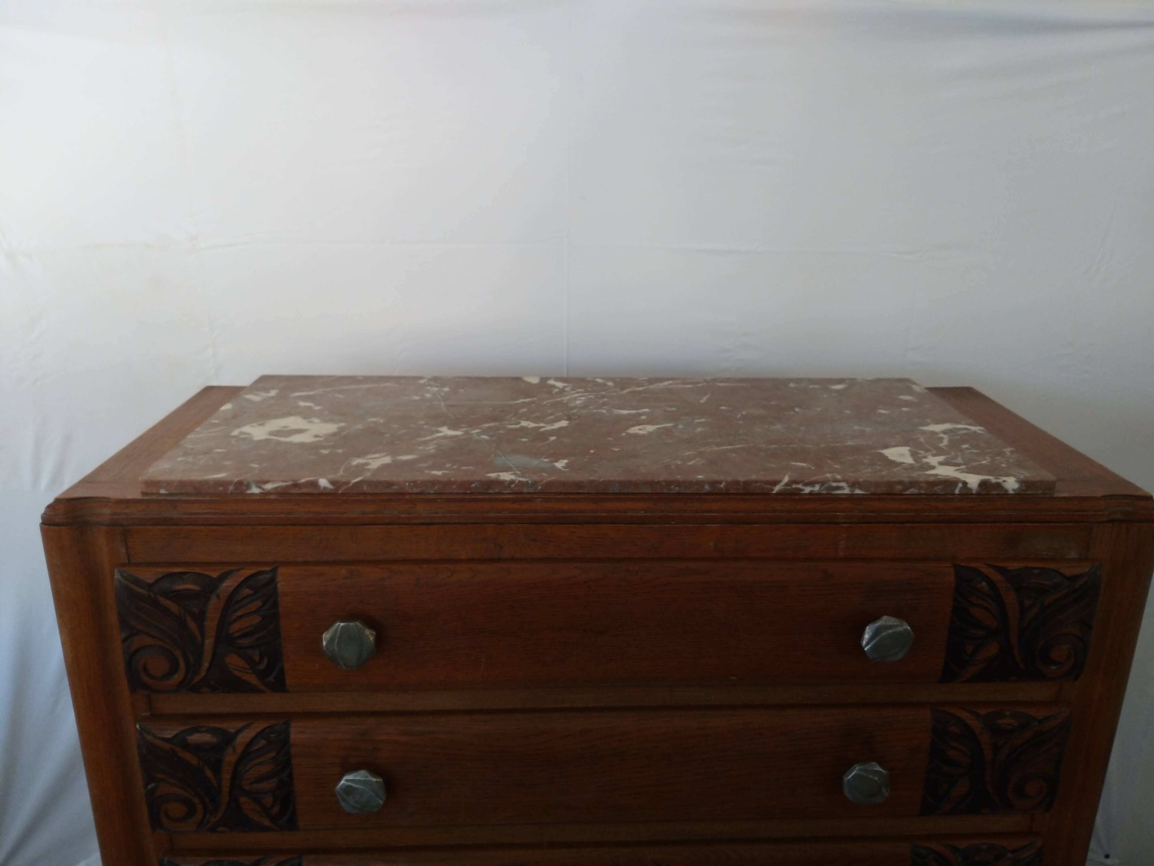 Commode 4 tiroirs art déco