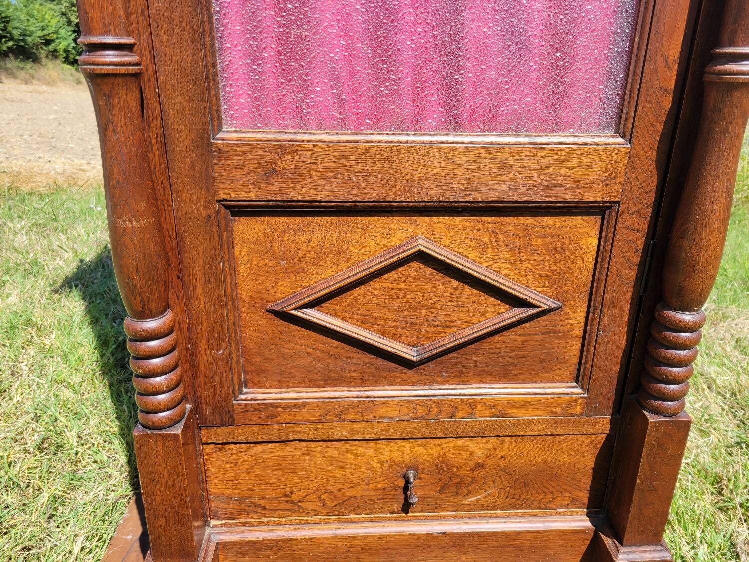 Armoire vitrée 1 porte
