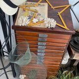 Old vintage metal basket
