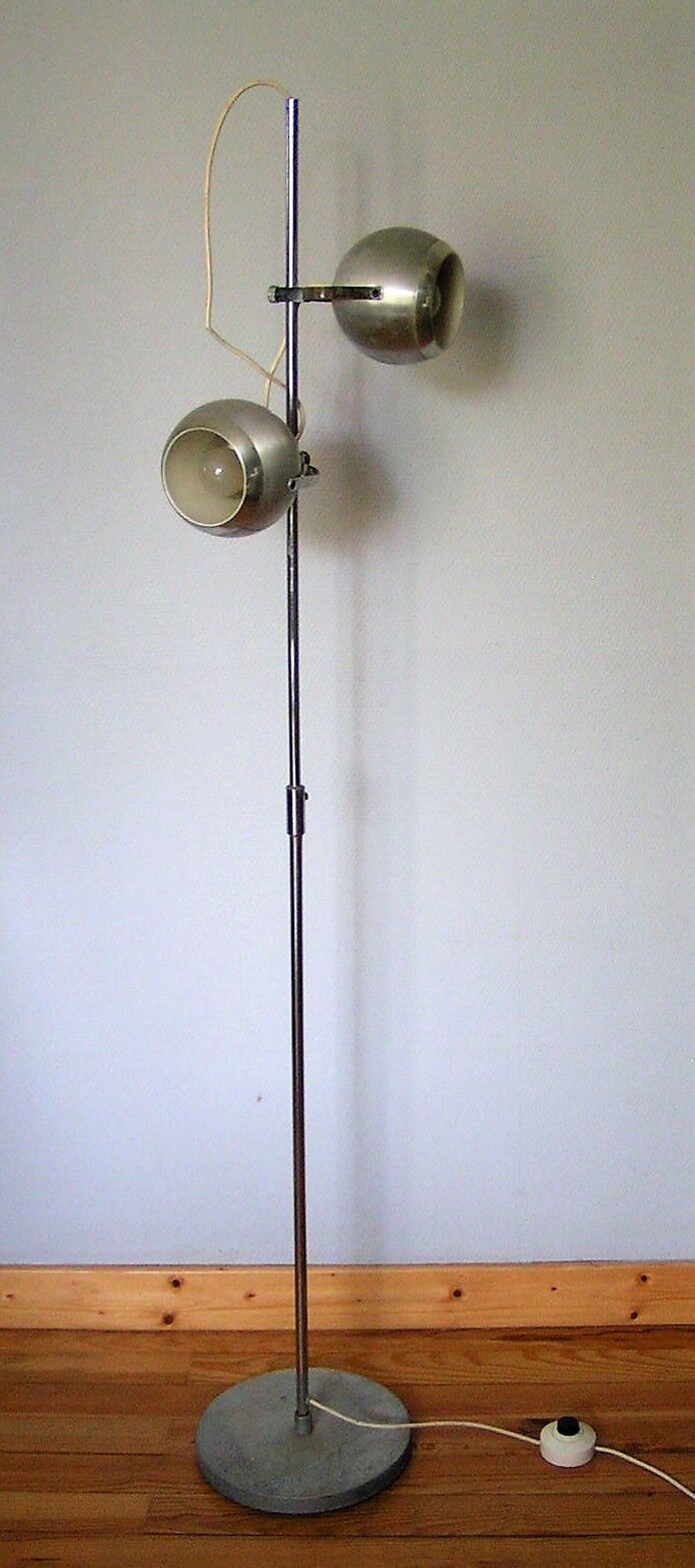 Floor lamp spots balls 70s