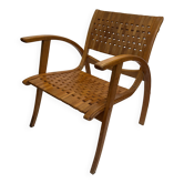 Vintage “Gelenka” Cantilever Armchair Model 117, Germany circa 1950s