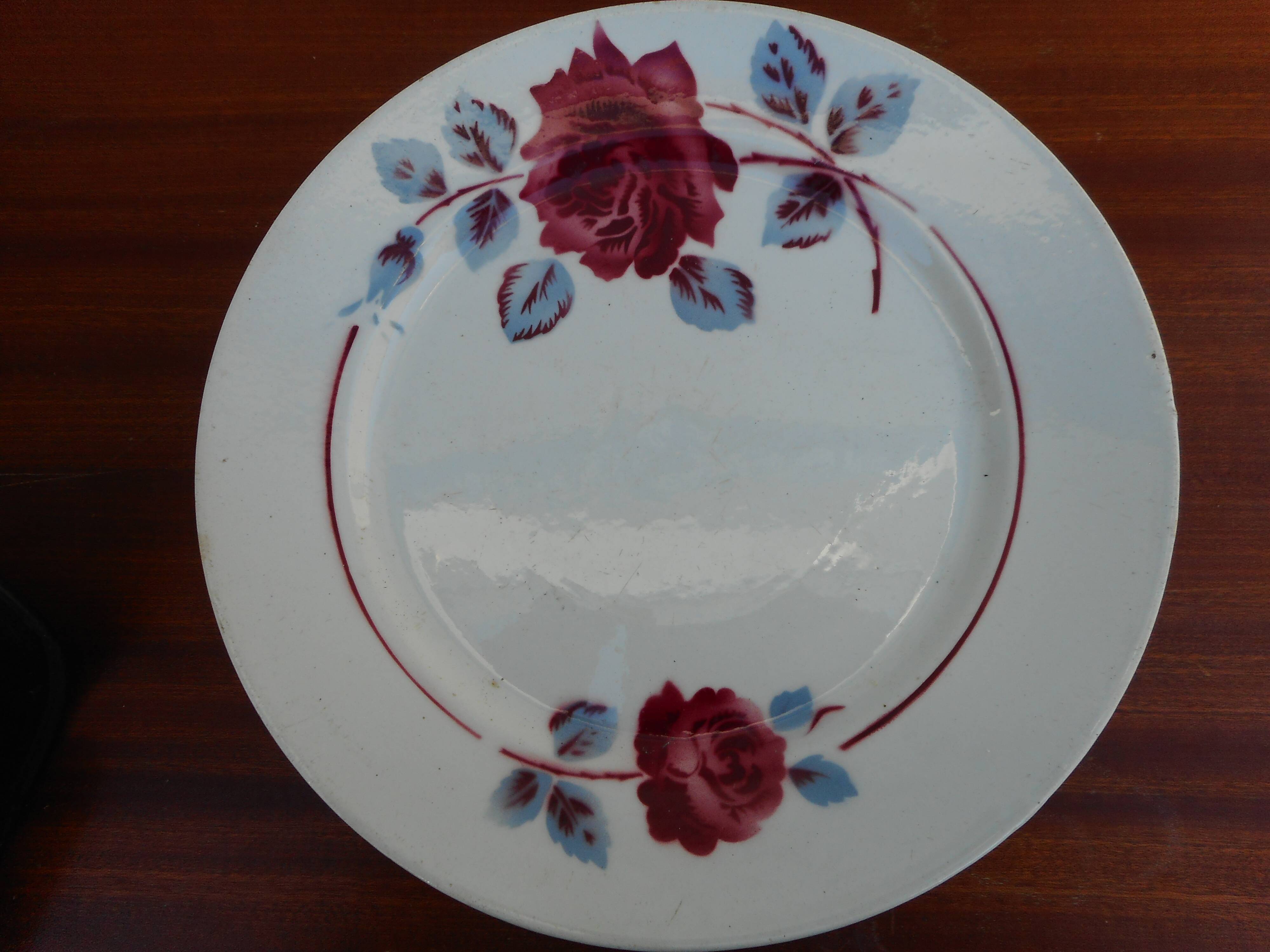 Badonviller earthenware plates