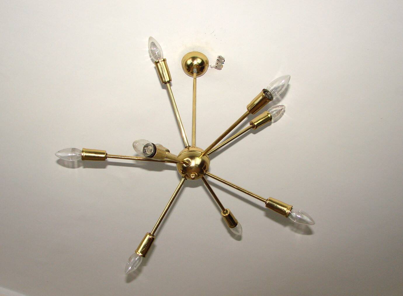 Mid century chandelier, 1970s