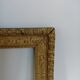 Old gilded wooden frame