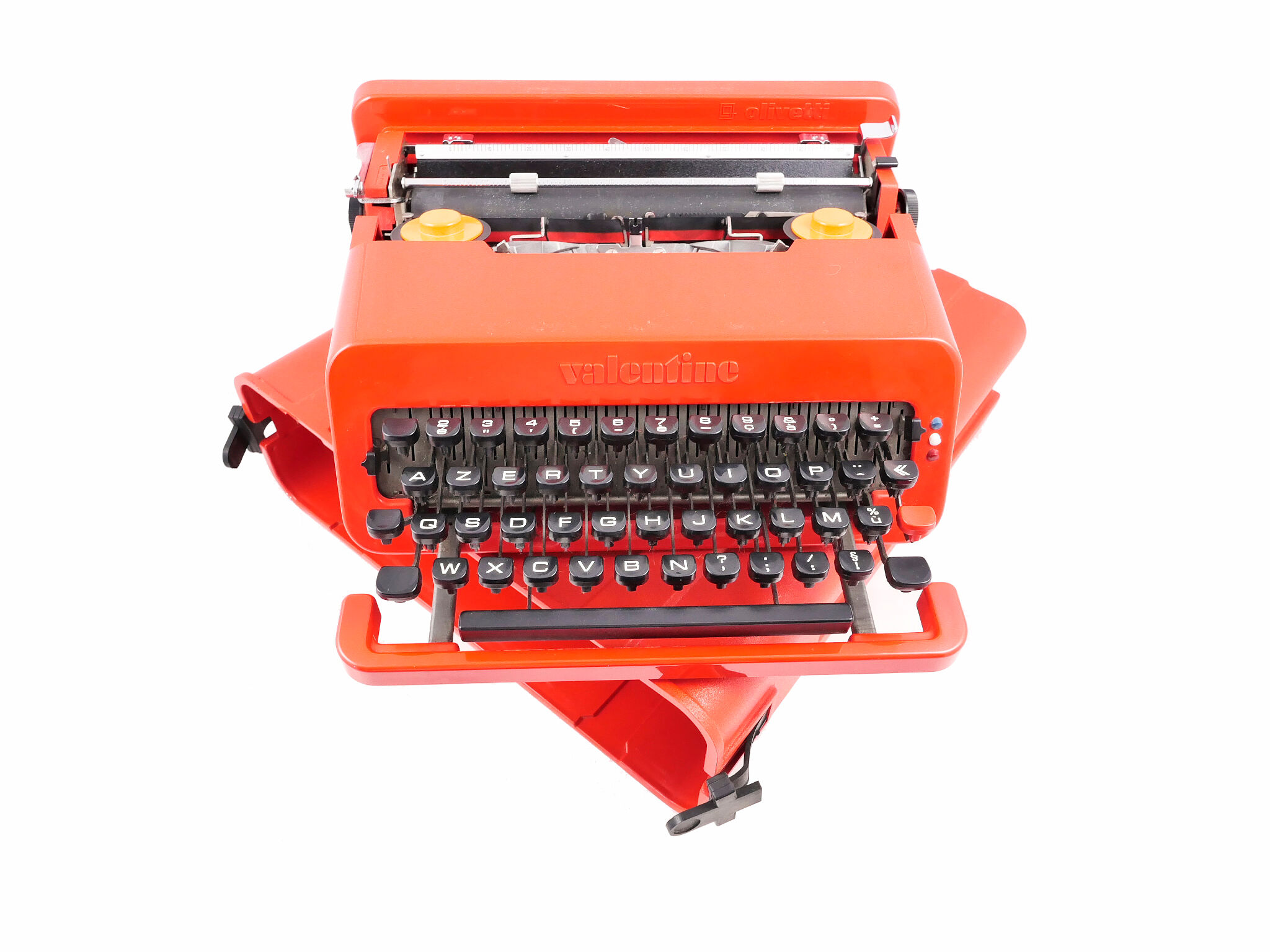 Olivetti valentine red typewriter