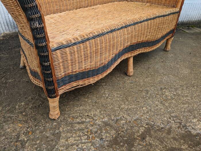 Wicker sofa