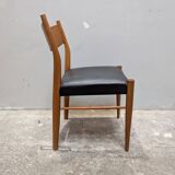 4 Scandinavian teak chairs
