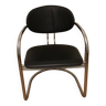 Chrome metal chair