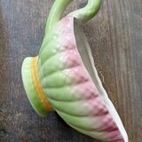 Double asparagus dish, slush sauce boat