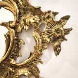 Miroir à cornes d'abondance, style Louis XV