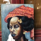 Portrait of an African woman