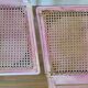 Lot de 2 chaises bois et cannage année 30