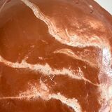 Ancien Plat creux artisanal pièce unique