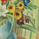 Still Life with Flowers by Hilding N