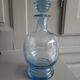 Carafe bleue Art Déco