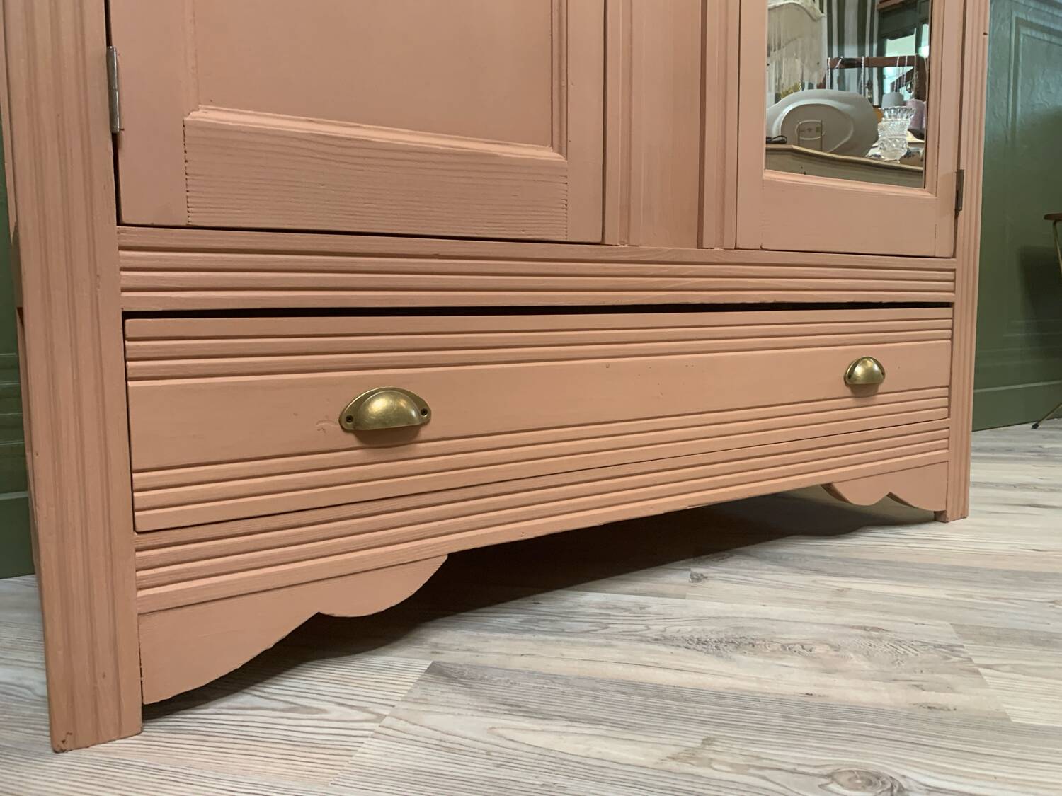 Parisian terracotta wardrobe