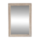 Miroir rectangle en bois et sculpté en bas-reliefs
