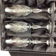 5 baccarat crystal flutes made in france