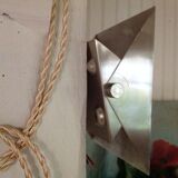 Pair of metal wall light