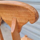 Chiavarine chair in wood and straw