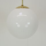 Mid-century Glass Pendant/Kamenicky Senov,1960