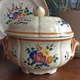 Longchamp tureen, tiled Mistral service