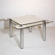 Vintage poker table by Joe Colombo for Zanotta, Italy, 1970s.