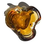 Murano ashtray from the 70s in blown glass
