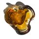 Cendrier Murano années 70 en verre soufflé