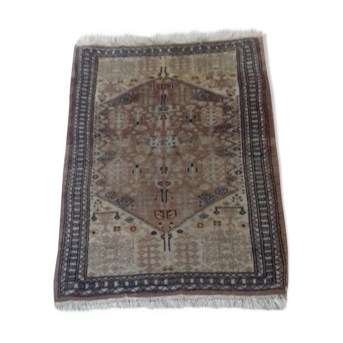 tapis persan en laine 62x115cm