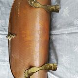 Copper log holder and laison