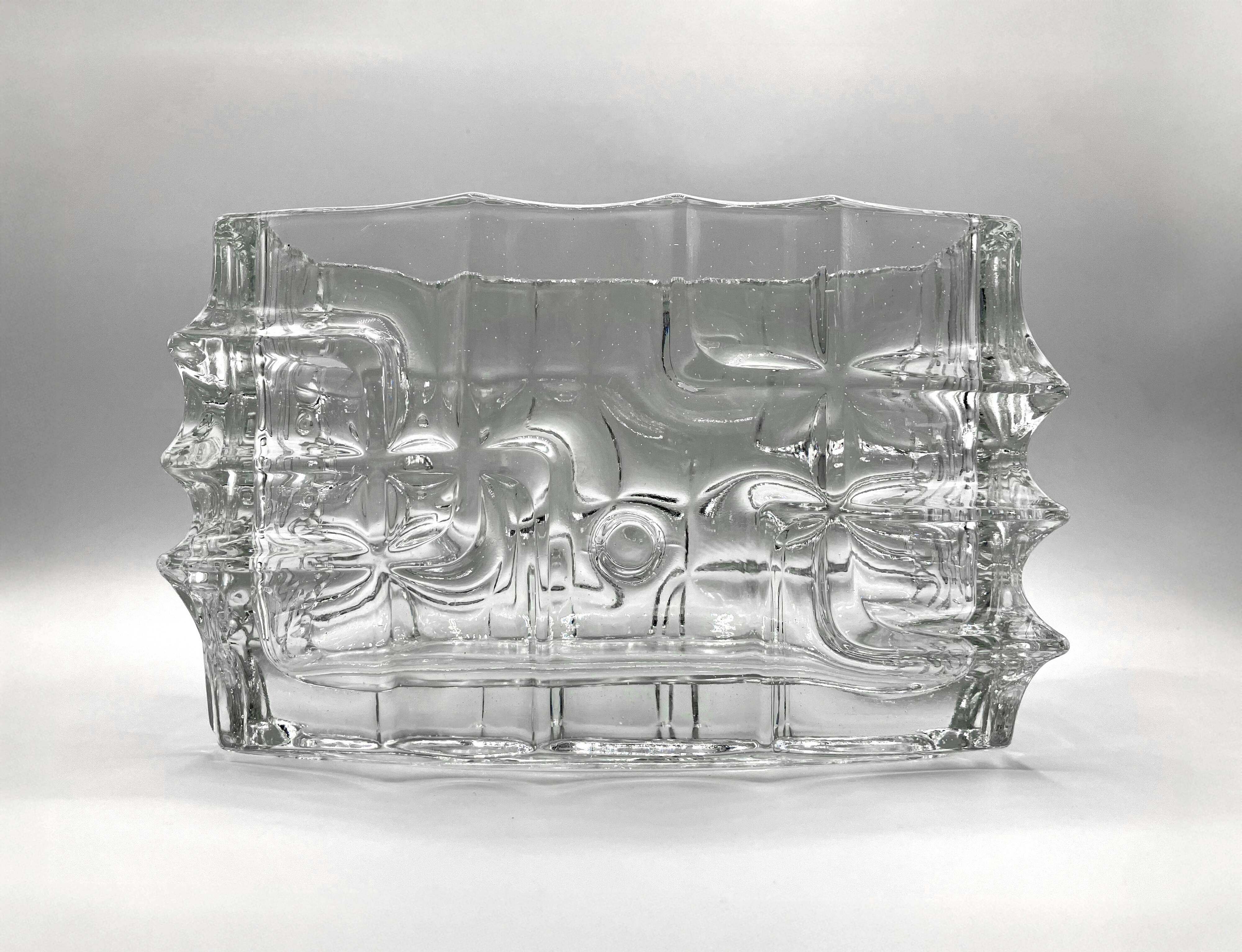 Jardiniere vase by Vladislav Urban for Rosice • Sklo Union • 1968