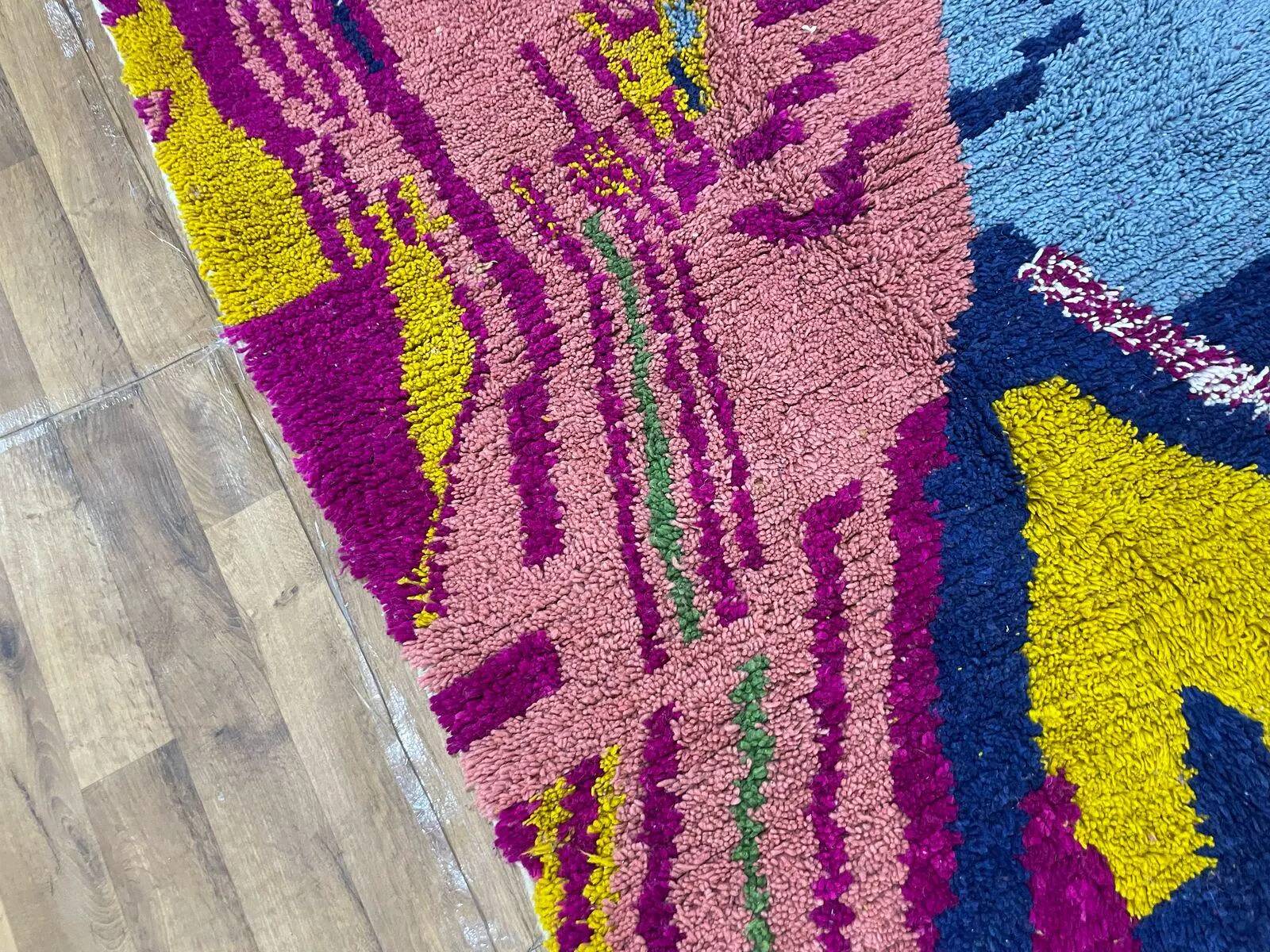 Handmade Moroccan rug high quality 3x2 m