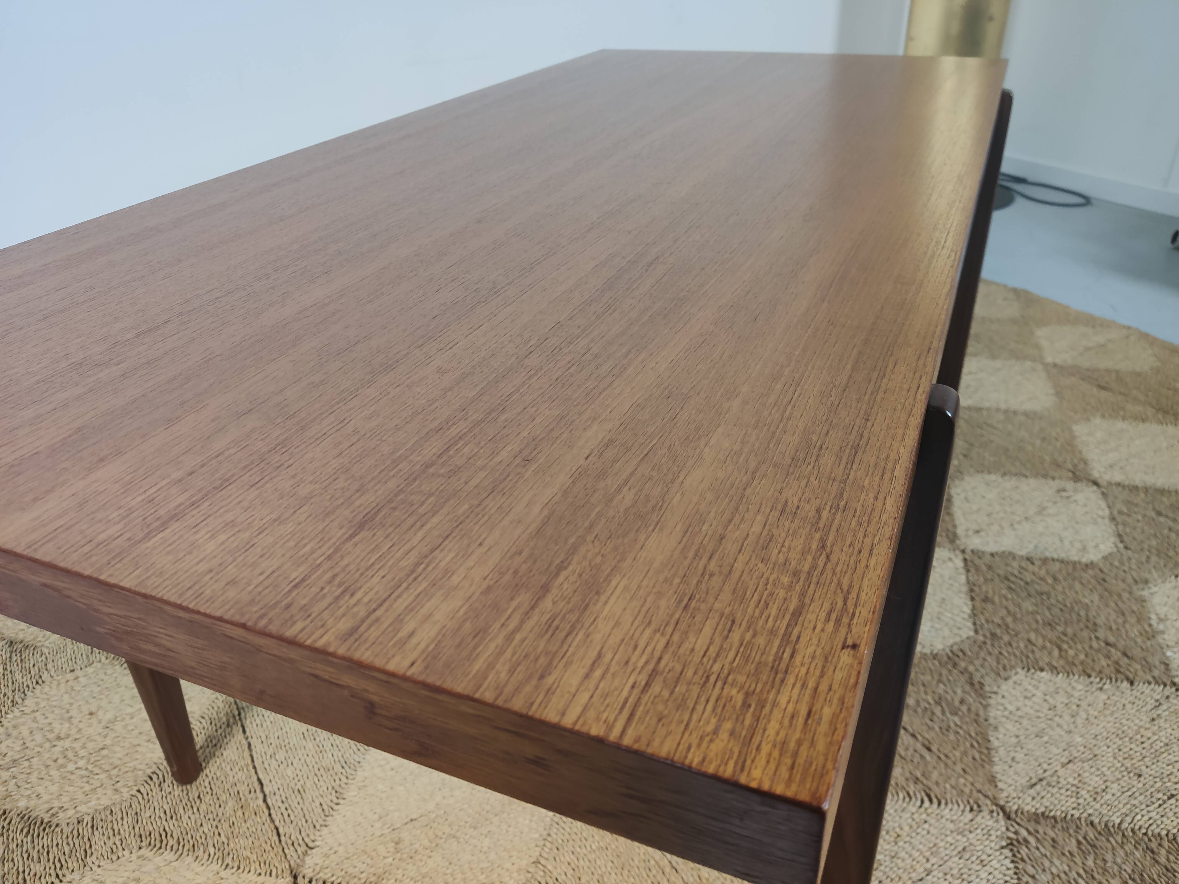 Scandinavian coffee table in teak, 1960s