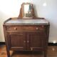 Beautiful carved wooden dressing table from the 1920s.