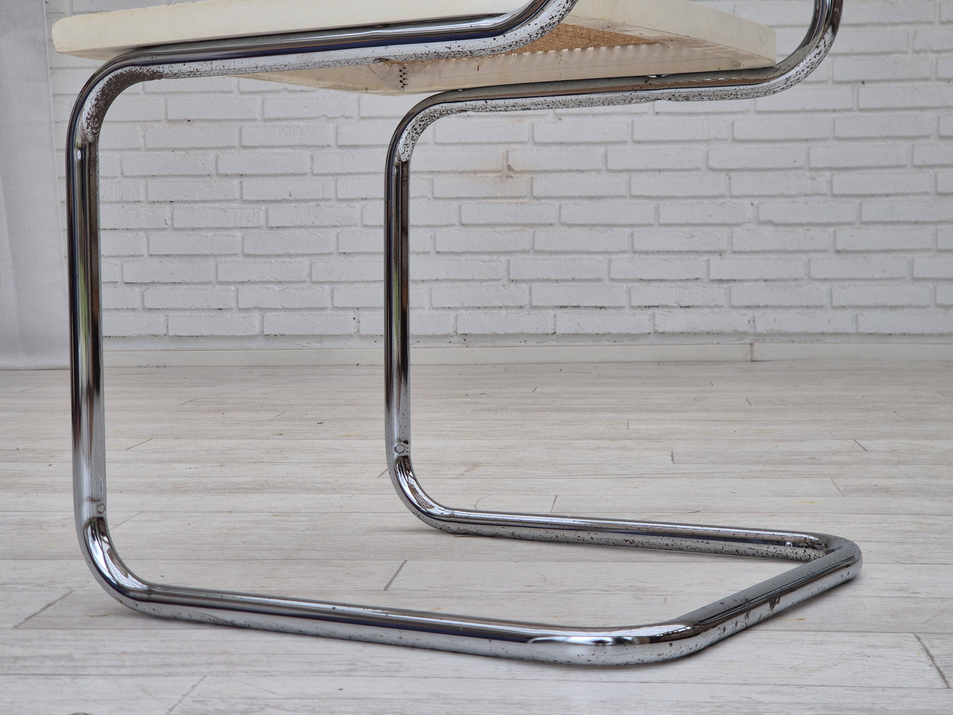 1970s, pair of Italian vintage chairs, original condition.