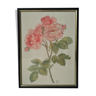 Painting flowers