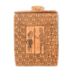 Boîte en bois artisanale