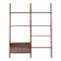 Teak modular shelving unit, Danish design, 1960s, made in Denmark