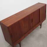Teak highboard, Danish design, 1960s, designer: Børge Seindal, manufacturer: Westergaard