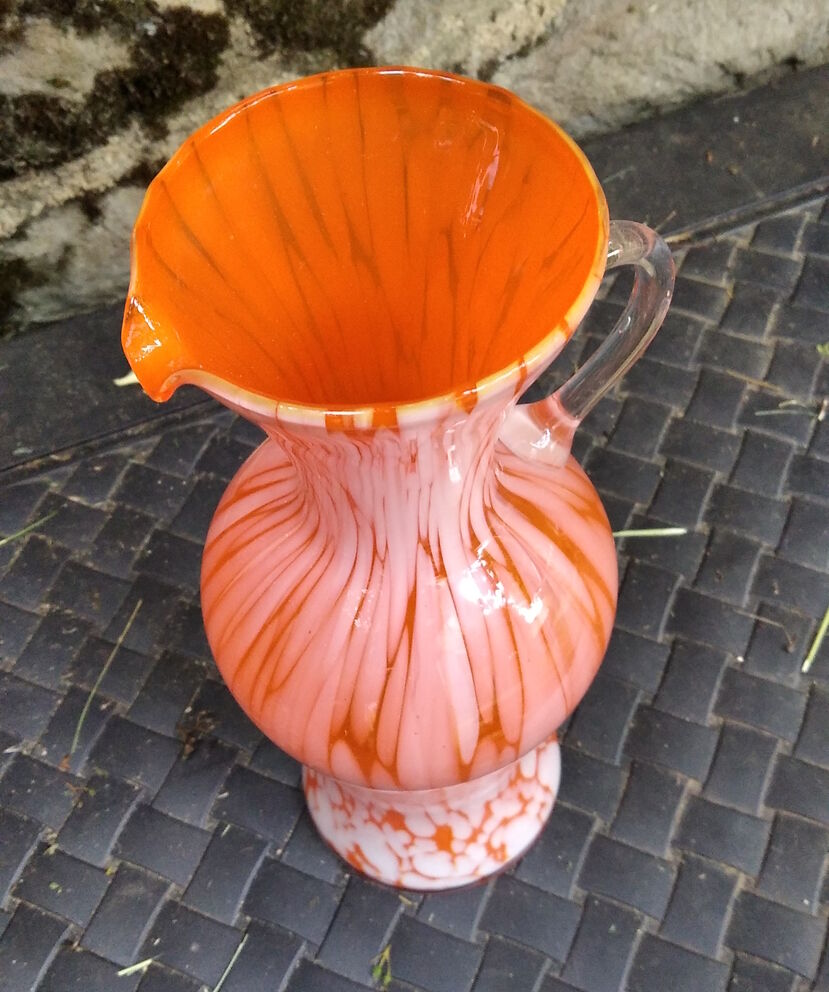 Opaline decanter from florence